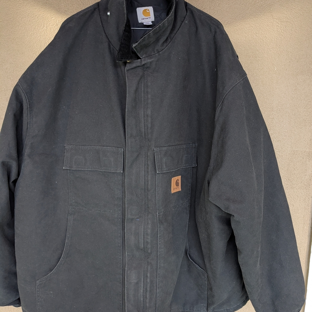 Carhartt Men's Black Jacket - Picture 2 of 3